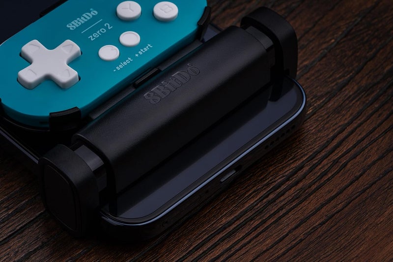 8Bitdo جهاز تحكم بلوتوث صغير بحجم سلسلة مفاتيح Zero 2 مع مشبك موبايل لجهاز سويتش، ويندوز، أندرويد (إصدار تركواز) - Image 5
